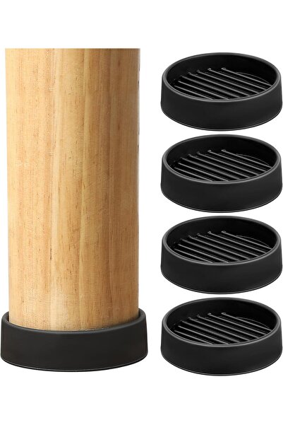 Arabest 4-Pack Non-Slip Furniture Feet Pads, 2 Inch Round Rubber, Heavy Duty ...