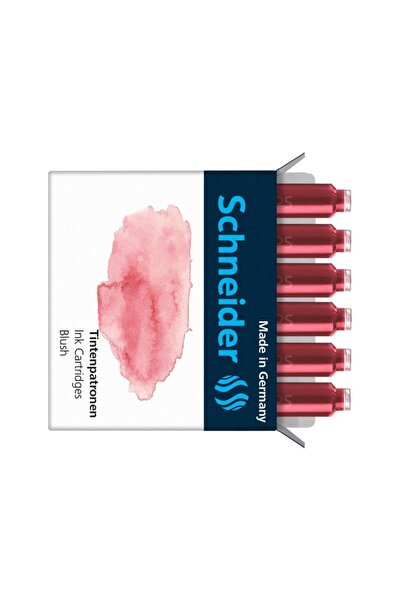 SCHNEIDER Rezerve pentru creioane pastel, 6 bucăți/cutie, nuanță blush