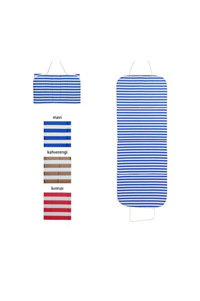 sisus Katlanır Plaj Şezlong Minderi 50*145 cm - Kahverengi