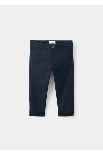 MANGO Baby Pamuklu chino pantolon