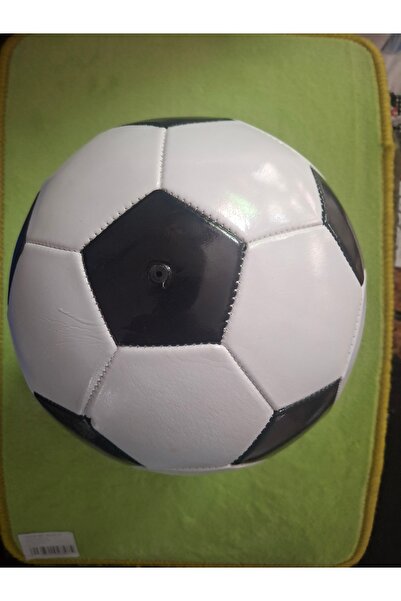 Artex Soccer ball No. 5, made in black and white colors.