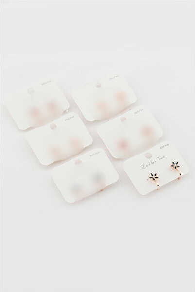 ÖZÇTAKI Steel Children's Earrings - Clip-On (Non-Pierced) - Flower Model - fo...