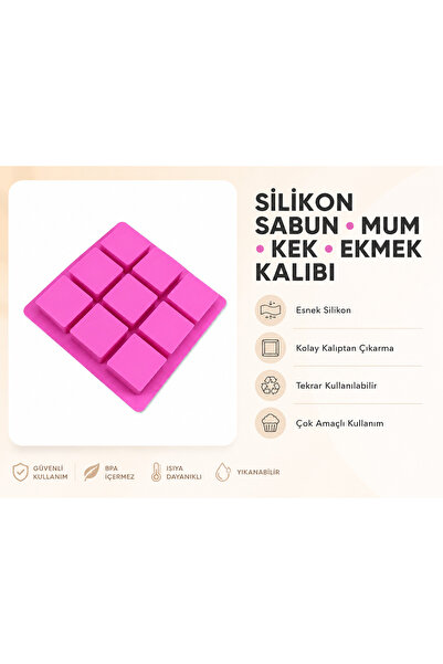 Genel Markalar Sabun Mum Kek Ekmek Kalıbı