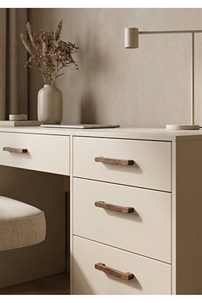 Wholewood Ξύλινη λαβή ντουλαπιού Elegans 128 mm καφέ