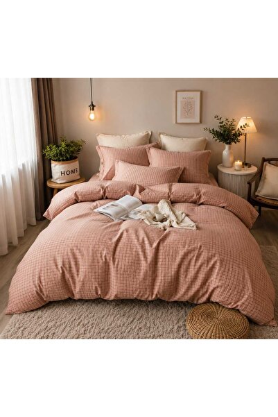 Casa Pucioasa Finet 4-Piece Bedding Set with Stretchy Sheet, 180x200cm, with ...