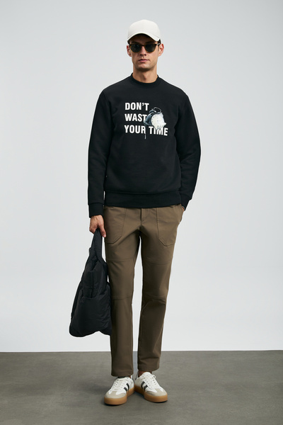 Lufian Henry Men's Sweatshirt Black