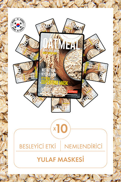 Dermal Nourishing and Moisturizing Oat Mask 25 Gr 10 Pieces