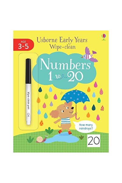 Usborne Пиши и изтривай - Детска книга - Ранни години - За многократна употре...
