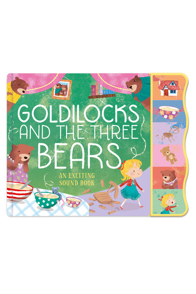 North Parade Carte pentru copii, NPP, Carte sonoră din basmul Goldilocks și c...