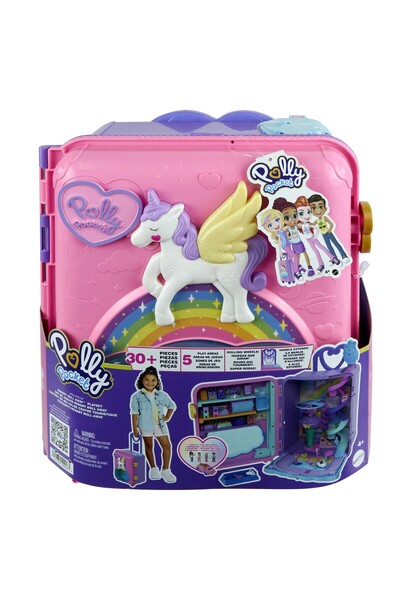 mattel POLLY POCKET VALIZA UNICORN