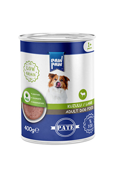 PawPaw Hrana umeda pentru caini adulti, cu pate de miel, 400g, digestie usoar...