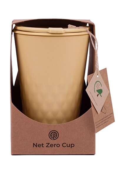 Net Zero Cup - Bitki Bazlı Ham Maddeden, Bpa'sız, Sürdürülebilir, Çok Kullanı...