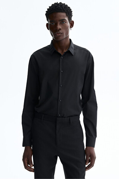 H&M Regular Fit Kolay Ütülenir Gömlek