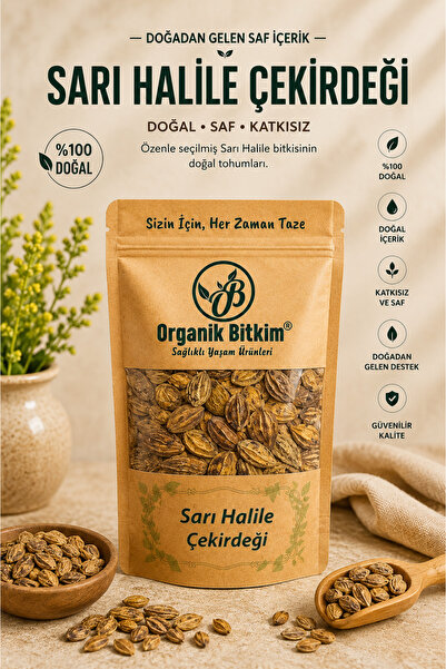 OB Organik Bitkim Sarı Halile Çekirdeği 150 gr