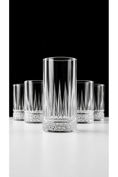 Maloria Elysia Desen Kristal Meşrubat Bardağı | 6'lı - 300ml