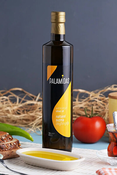 Palamidas 750 ml Soğuk Sıkım Natürel Sızma Zeytinyağı 2025-2026 Yeni Hasat