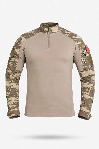 SINGLE SWORD Tricou cu mânecă lungă pentru bărbați Metam Military and Jandarm...