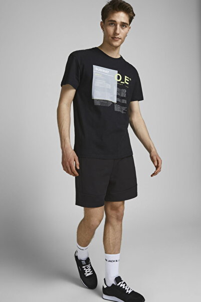 Jack & Jones Erkek Black Şort & Bermuda