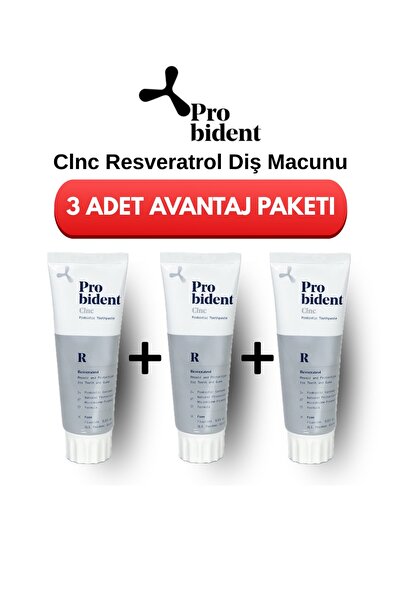 Probident Clinic Doğal Yoğun Bakım Resveratrol Içeren Florürsüz Diş Macunu An...
