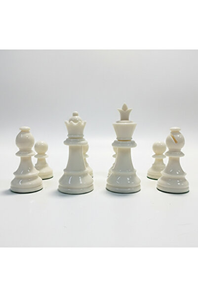 Yeni Satranç Profesyonel Satranç Taşları (95mm - Çift Vezirli)