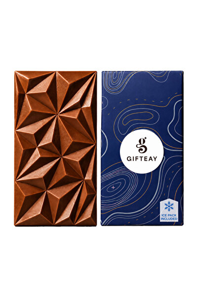 Gifteay Chocolot %100 Belçika Çikolata, İpeksi Dokulu, 70g Tablet, Kahve Yanı...