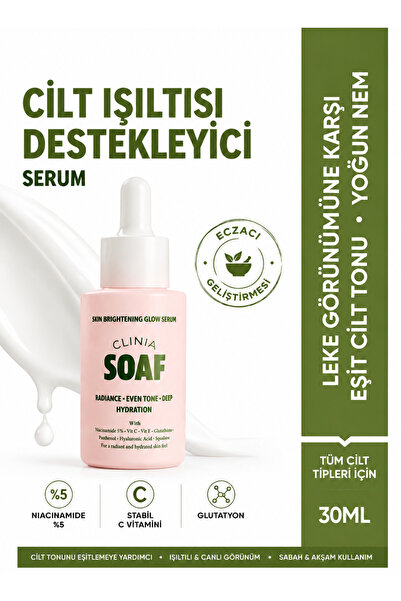 Clinia Soaf Aydınlatıcı Işıltı Serumu