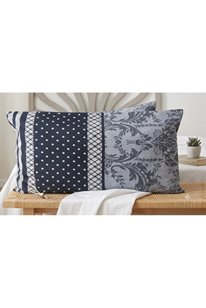 GÜZEL KAMAN Pillowcase 2 Pieces Gray Black Cream (48X65) High Quality Useful ...