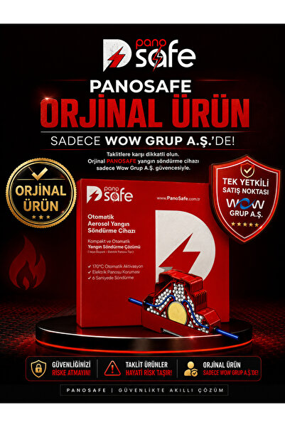 PANOSAFE Elektrik Panosu Otomatik Yangın Söndürücü