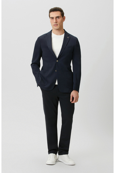 Network Lacivert Jogger Pantolon