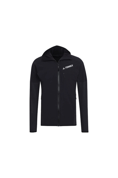 adidas Blazer de vânt cu glugă Techrock Flooce Wind