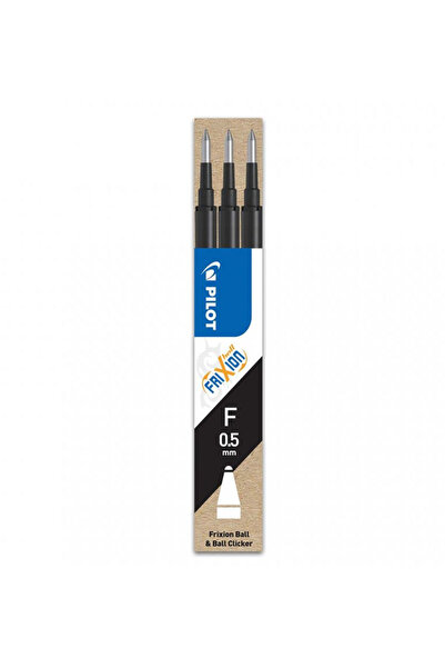 Pilot Rezervă roll-on Frixion Clicker 0.5 mm, set 3 bucăți, negru