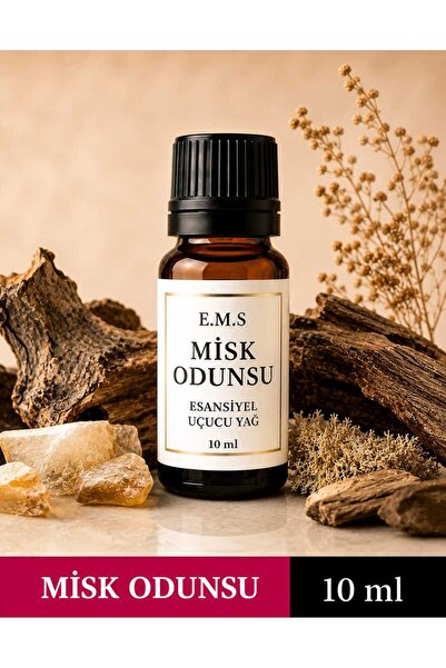 E.M.S AVM MİSK ODUNSU ESANSİYEL Uçucu Yağ Buhurdanlık Yağı Difüzör Esansı Oda...