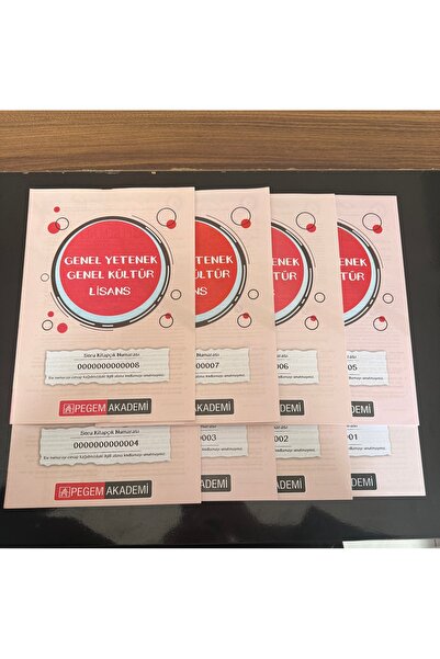 Pegem Akademi Yayıncılık Türkiye Geneli Deneme Sınavları