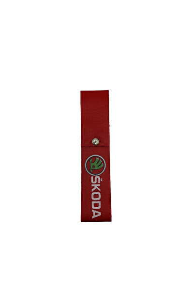 TKY Bumper Tongue & Towbar Skoda Red