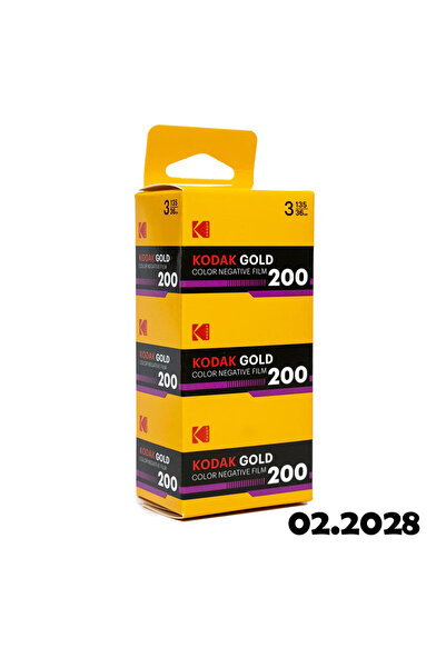 Kodak Fotoğraf Filmi 35mm 36 Poz Renkli Analog Negatif Film 3lu -