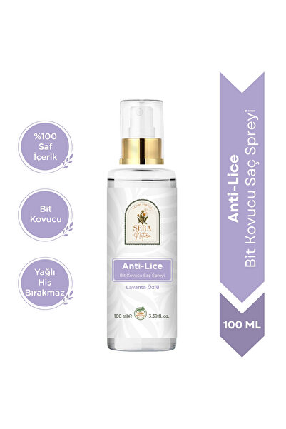 Sera Natura Anti-Lice Lavanta Özlü Bit Kovucu Saç Spreyi 100 ml. – %100 Doğal...