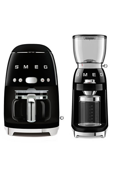 SMEG Dcf01bleu Siyah Filtre Kahve Makinesi