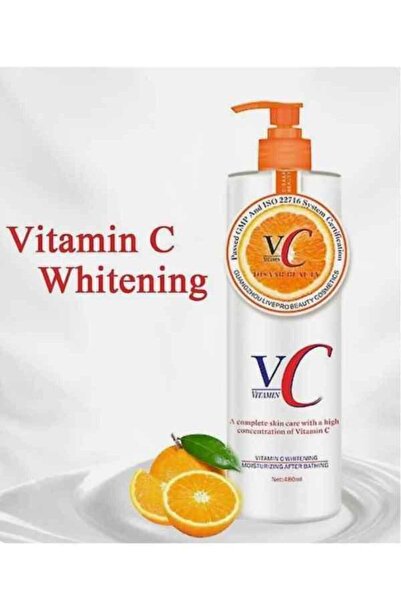 RousHun Vitamin C Whitening Moisturizing After Bathing Body Lotion 480ml