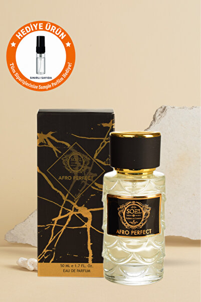 Soel Parfüm Afro Perfect Unisex 50 Ml Edp Afrodizyak Içerikli Yeni Seri