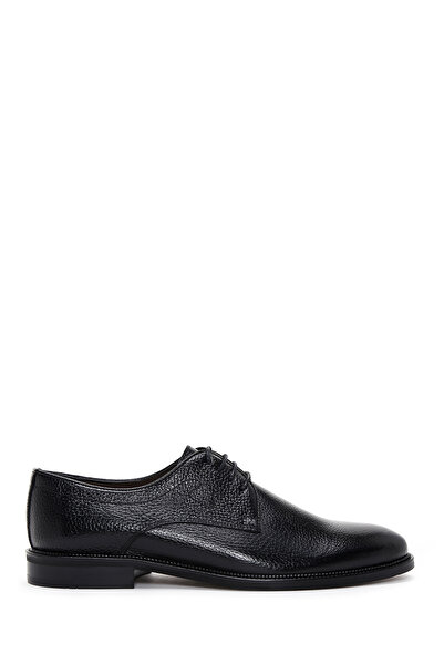 Derimod Men's Black Lace-Up Leather Classic Shoes 26Sfd6002Ft