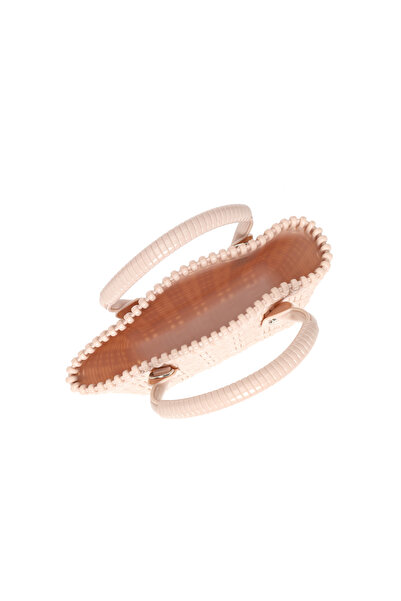 Derimod Geantă de umăr mini Jelly cu curea lungă, bej, pentru femei 26SBD2170PV