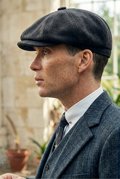 Takı Dükkanı Erkek Kasket Baretta Kışlık Şapka Beckham Model Peaky Blinders Ş...