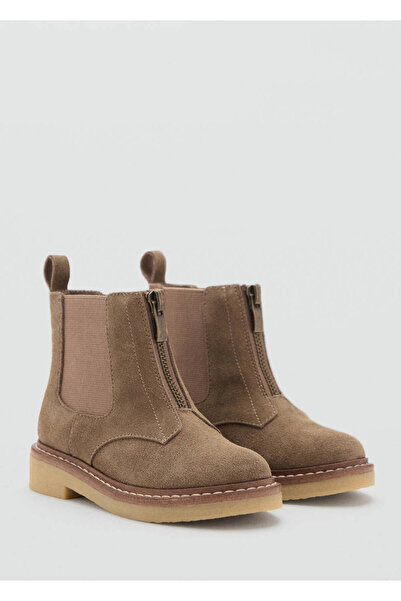 MANGO Baby Stiefeletten aus Wildleder