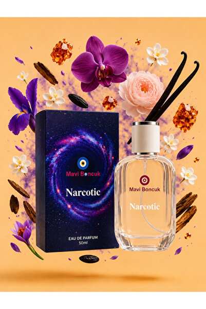 Mavi Boncuk Narcotic 50 ml Unisex Parfüm | Çiçeksi & Meyvemsi Notalar