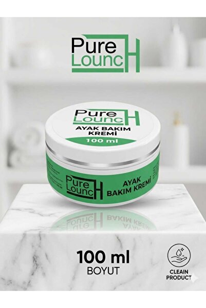 Pure Lounch Çatlak Giderici Ayak Bakım ve Topuk Bakım Kremi 50 ml