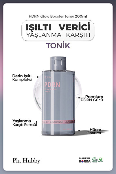 Ph. Hubby PDRN İçeren Güçlendirici Işıltı Verici Yaşlanma Karşıtı Tonik 200ml