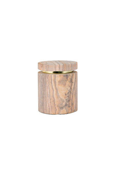Blends Scented Glass Tin Candle Noir