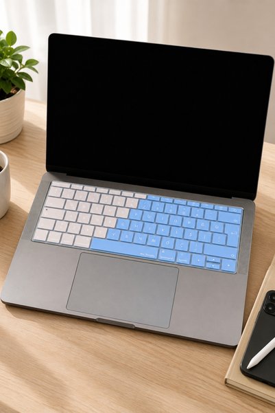 Mcstorey Macbook Pro Kılıf Klavye Koruyucu Türkçe Q Baskılı 13inç A1708 12inç...