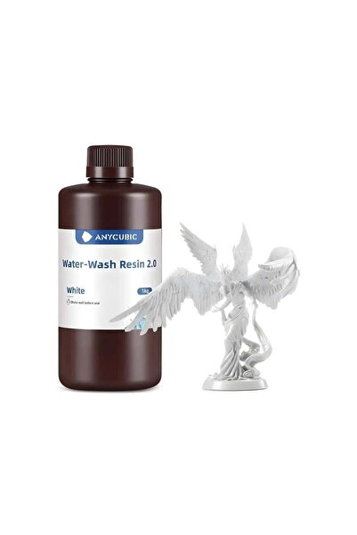Anycubic Water Washable (Suda Yıkanabilir) Beyaz Reçine 1Kg