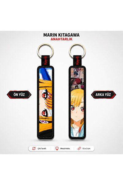 KeyB Marin Kitagawa Anime Anahtarlık Çanta Aksesuarı Hediyelik Figürlü Anahta...